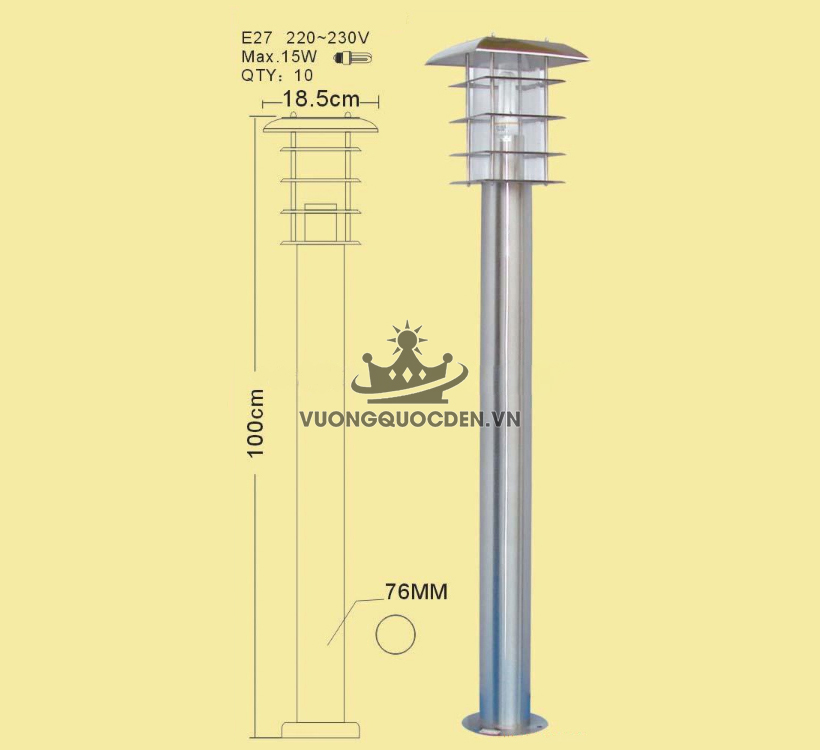 Đèn siêu tiết kiệm năng lượng mặt trời ROL398-1